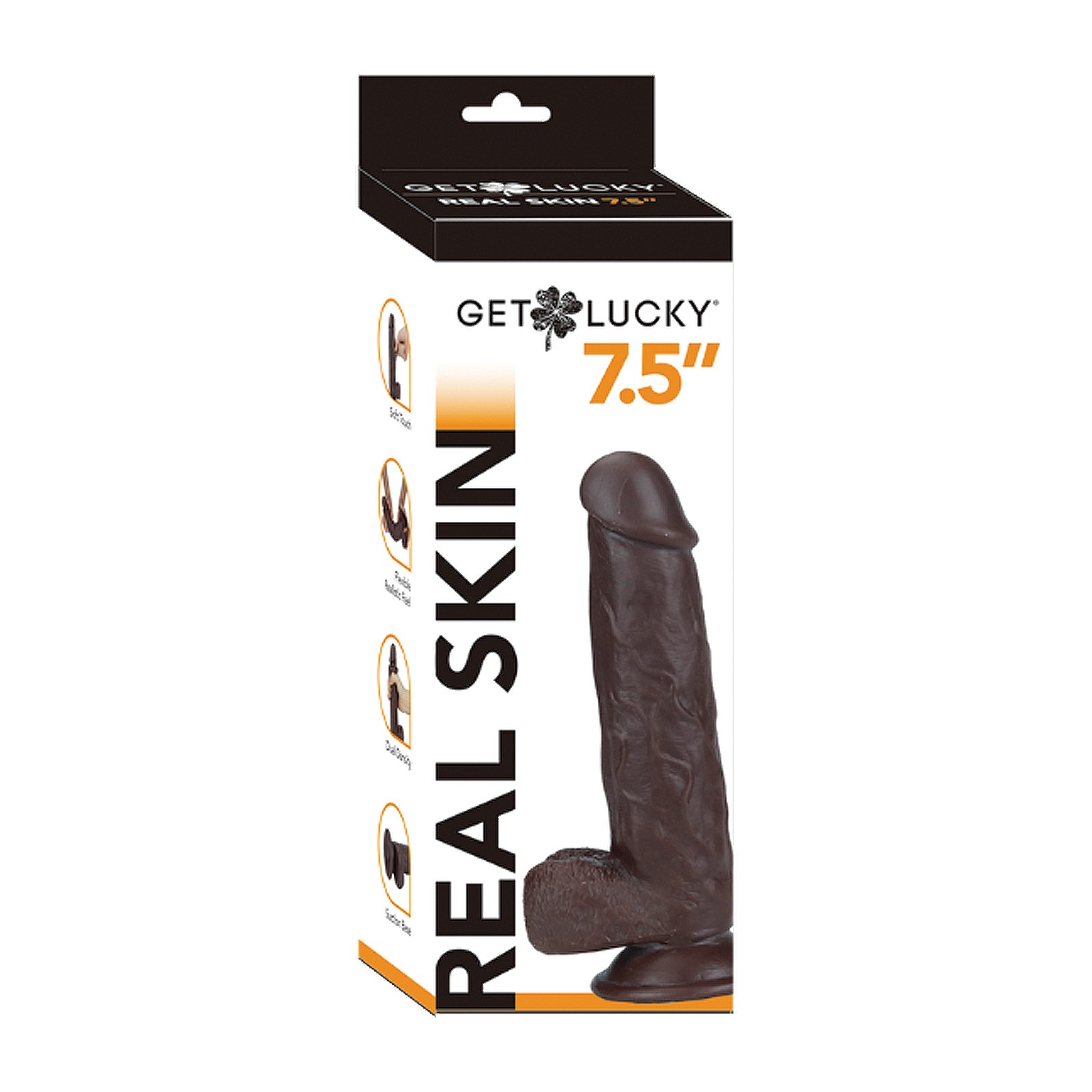 Get Lucky 7.5" Real Skin Stroker