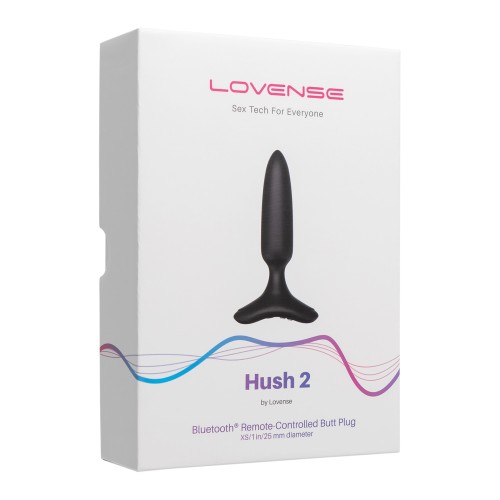 Lovense Hush 2 Plug Anal Vibrante