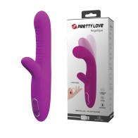 Pretty Love Angelique Rabbit G-spot Vibe Fuchsia