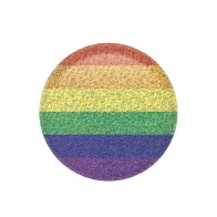 Rainbow Button - 2 inches