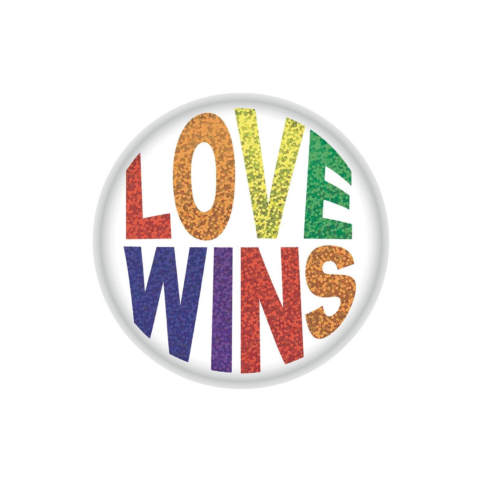 Love Wins Button for Pride and Expression