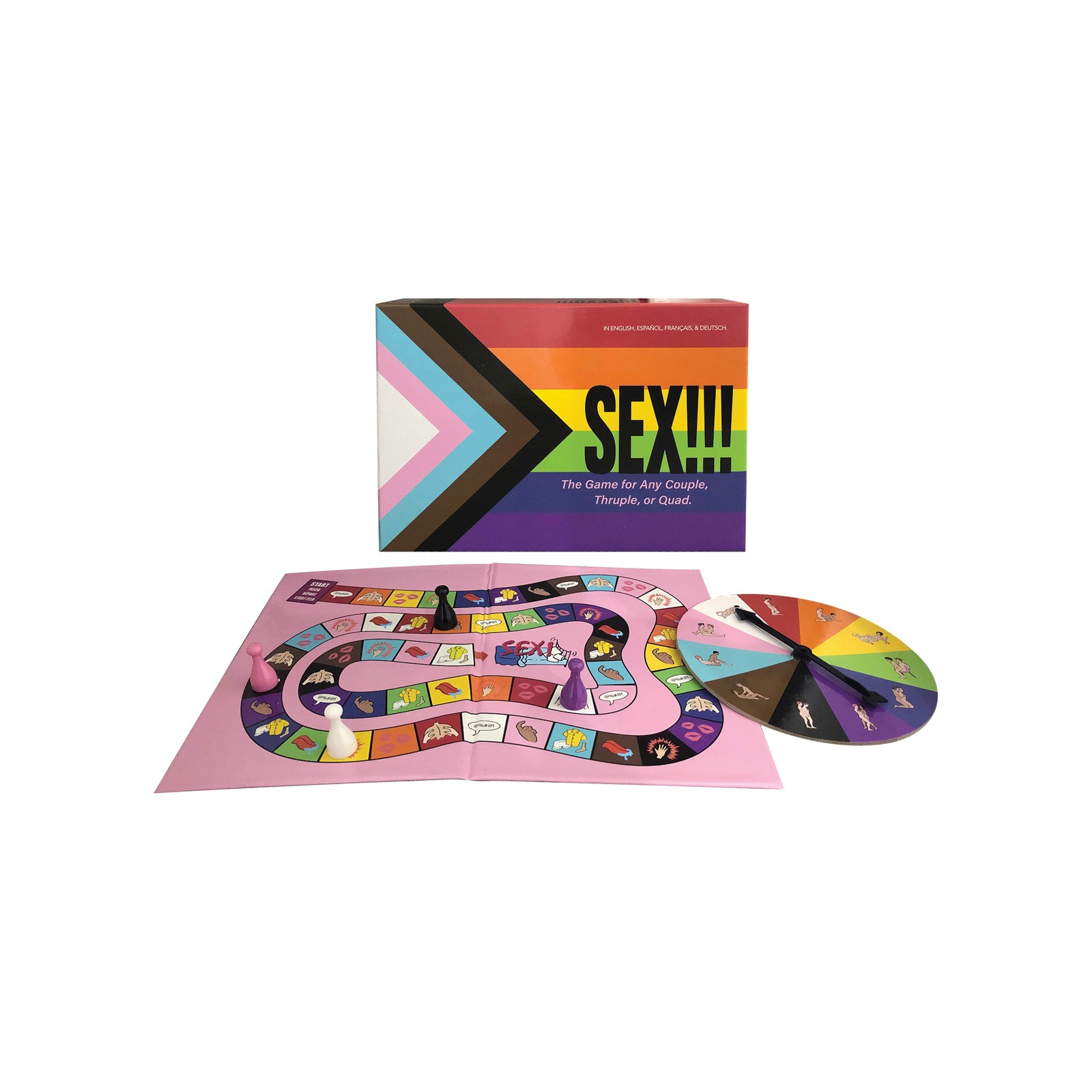 Sex!!! Board Game for Couples and Groups