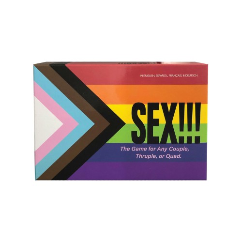 Sex!!! Board Game for Couples and Groups