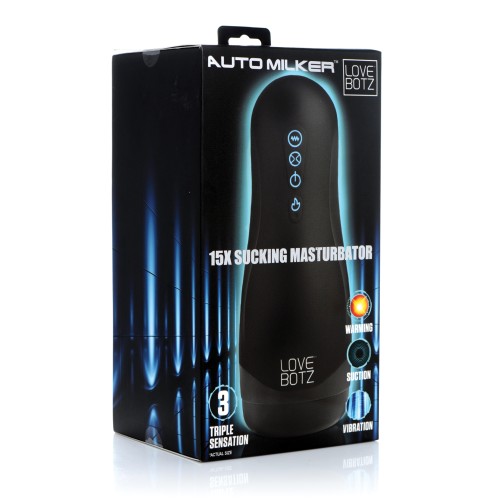 The Milker Auto Milker Sucking Masturbator Black