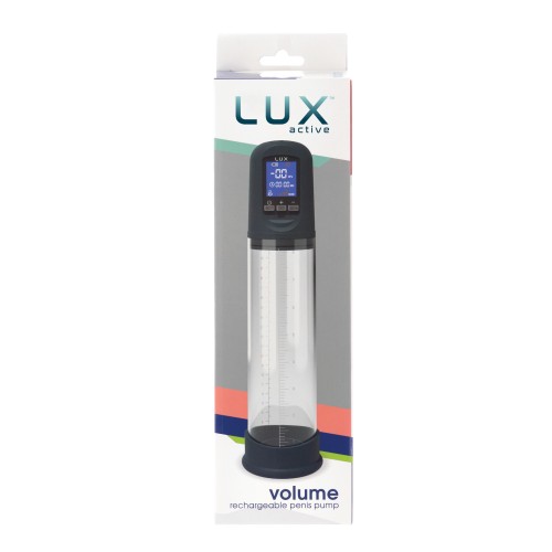 Bomba de Pene Recargable LUX Active Volume - Negra