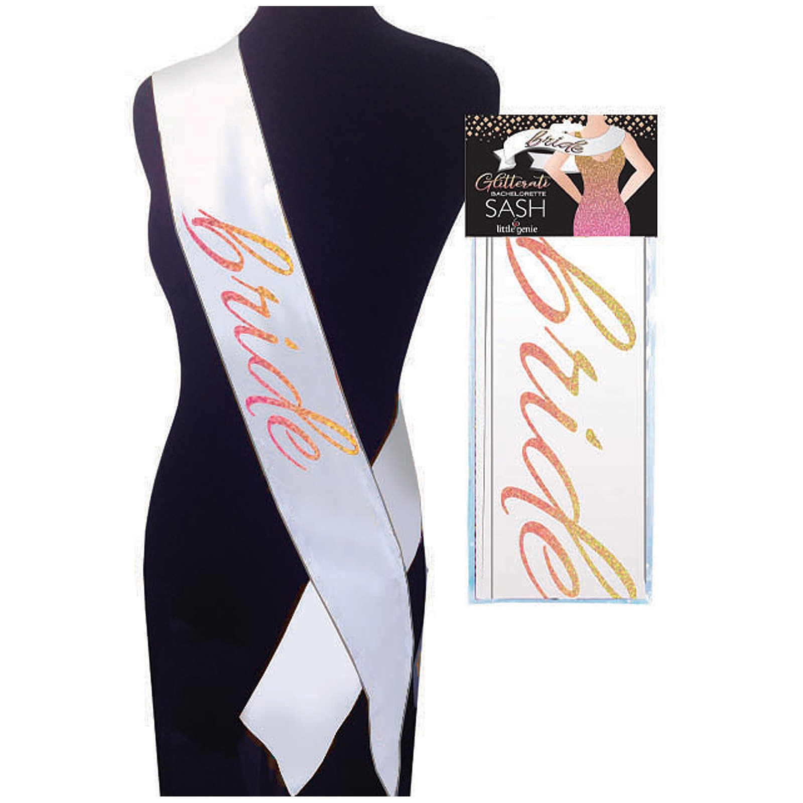 Glitterati Bride Sash for Unforgettable Celebrations