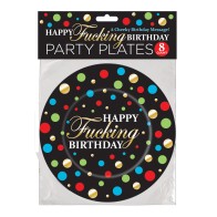 Happy Birthday Plates Pack of 8