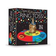 Happy Fucking Birthday FU Finger Ring Toss Game