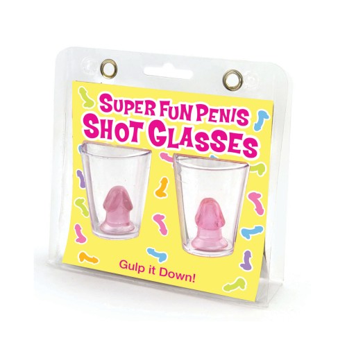 Set de Vasos de Disparo Super Divertido con Forma de Pene