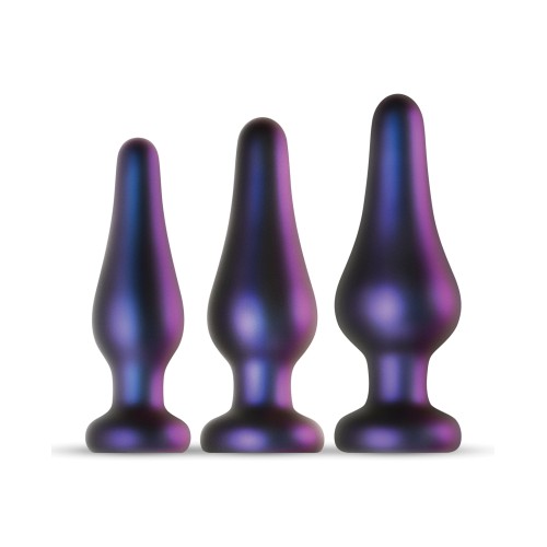 Hueman Comets Butt Plug Set of 3 - Purple