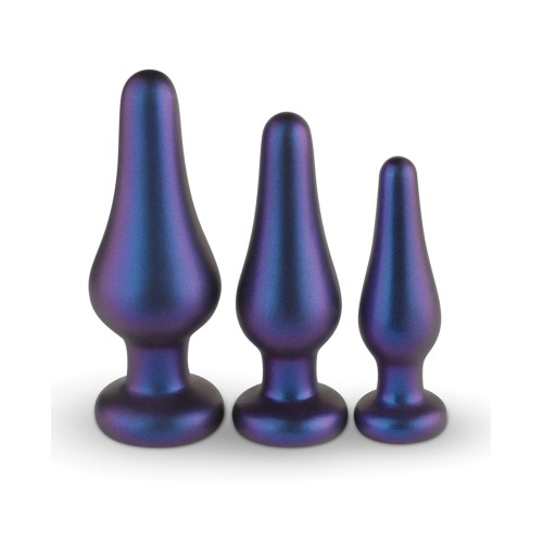 Hueman Comets Butt Plug Set of 3 - Purple