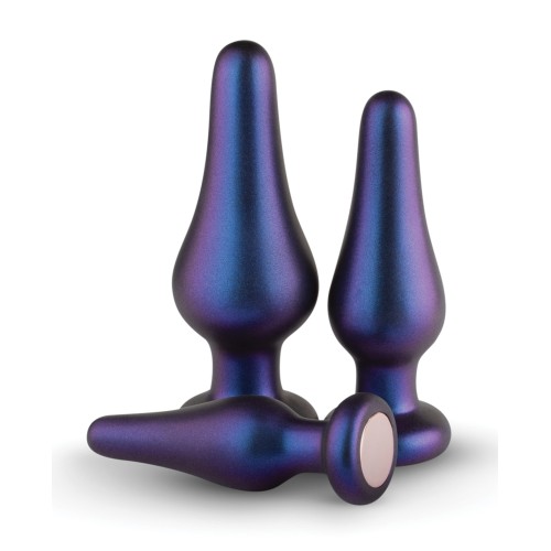 Hueman Comets Butt Plug Set of 3 - Purple