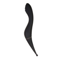 Evolved Tantalizing Teaser Vibrador de Doble Punta Negro