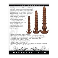 Evolved Twisted Love 3 Piece Plug Set - Pleasure Packed