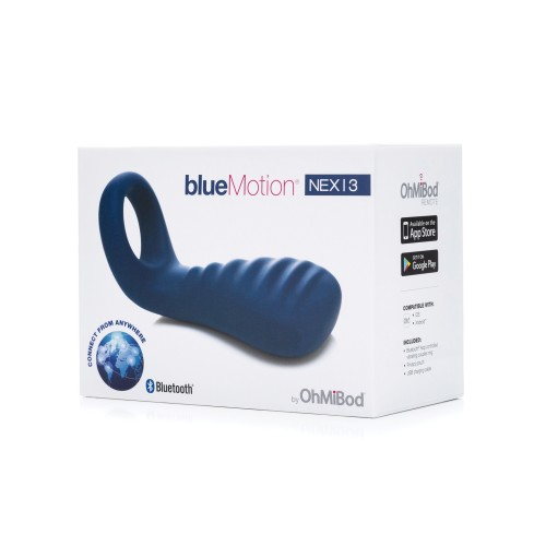 Anillo de Pareja Bluetooth OhMiBod Blue Motion Nex 3 - Azul Cobalto