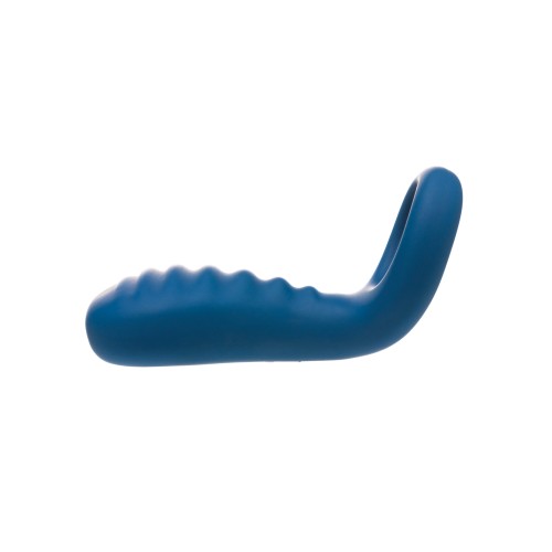 OhMiBod Blue Motion Nex 3 Couples Ring - Cobalt Blue