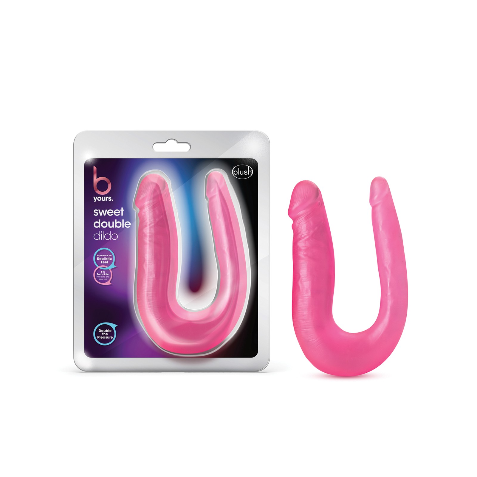 B Yours Sweet Double Dildo Pink for Dual Pleasure