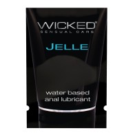 Wicked Water Based Anal Lubricant Fragrance Free