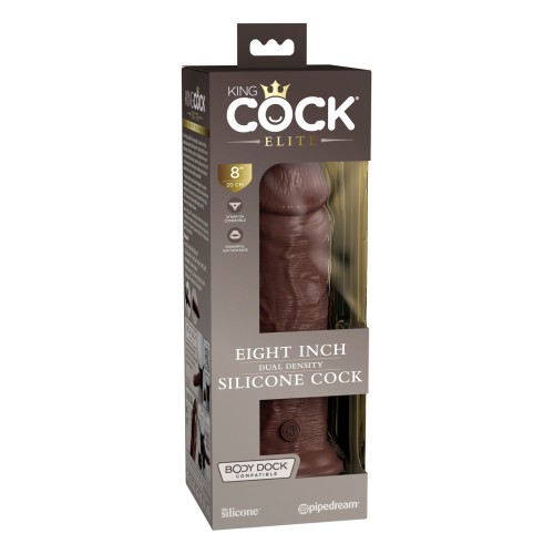 King Cock Elite Dual Density Silicone Cock for Realistic Pleasure