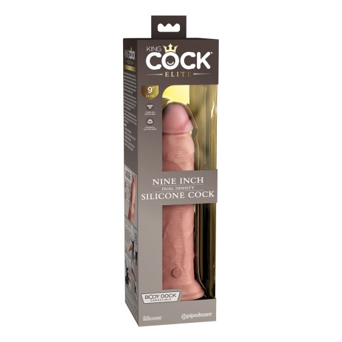 King Cock Elite Dual Density Dildo - Realistic Experience