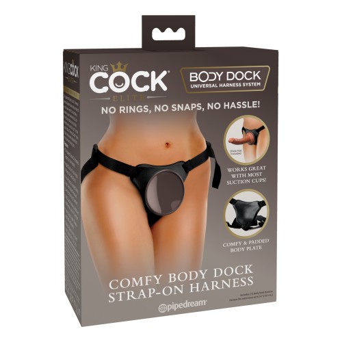 King Cock Elite Comfy Dock Strap-On Harness