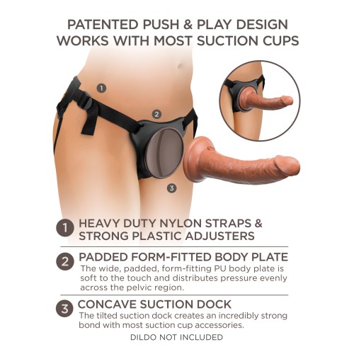 King Cock Elite Comfy Dock Strap-On Harness