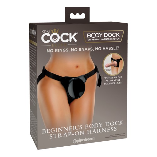 King Cock Elite Beginner's Strap-On Harness for All Sizes