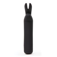 Happy Rabbit Rechargeable Bullet Black - Intense Clitoral Vibes