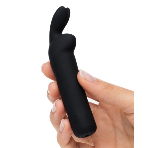 Happy Rabbit Rechargeable Bullet Black - Intense Clitoral Vibes