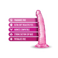 Blush B Yours Plus Lust n' Thrust Dildo - Realistic Pleasure