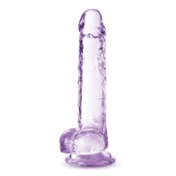 Blush Naturally Yours 7" Dildo Amethyst