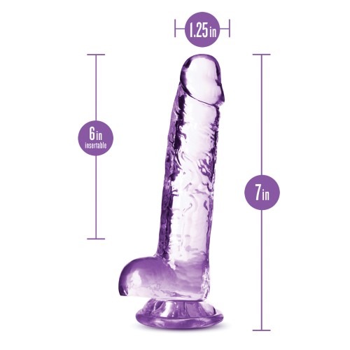 Blush Naturally Yours 7" Dildo Amethyst