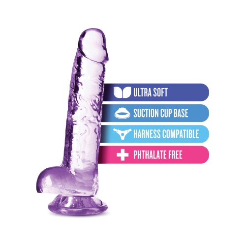 Blush Naturally Yours 7" Dildo Amethyst