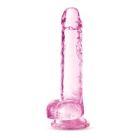 Blush Naturally Yours 7 Pulgadas Dildo Crystalline Rosa