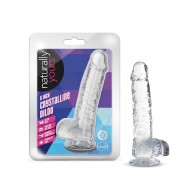 Dildo Crystalline Naturally Yours de 6" de Blush