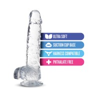 Dildo Crystalline Naturally Yours de 6" de Blush