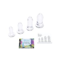 b-Vibe Glass Anal Dilator Set