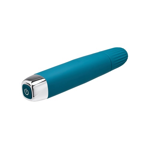 Vibrador Super Slim Evolved Teal - 12 Velocidades