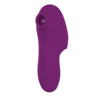 Vibrador de Dedo Evolved Succionador Para Ti Púrpura