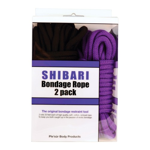 Plesur Shibari Bondage Rope 2 Pack