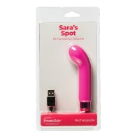 Sara's Spot Rechargeable Bullet for intense pleasure