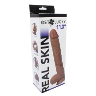 Get Lucky 11" Real Skin Series - Light Brown