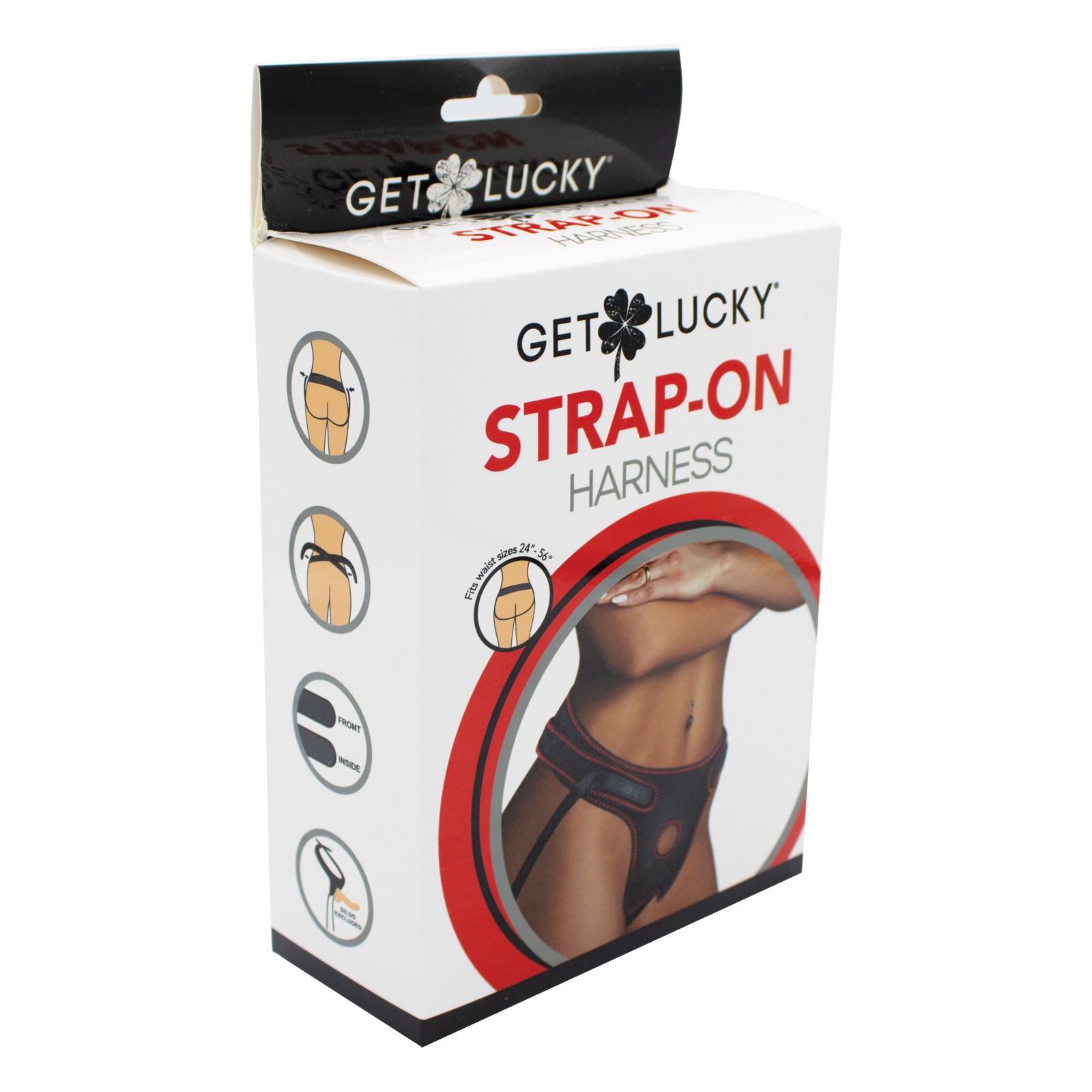 Get Lucky Strap On Harness - Black