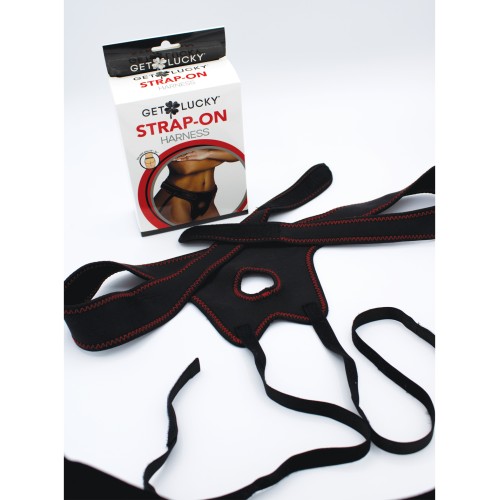 Get Lucky Strap On Harness - Black