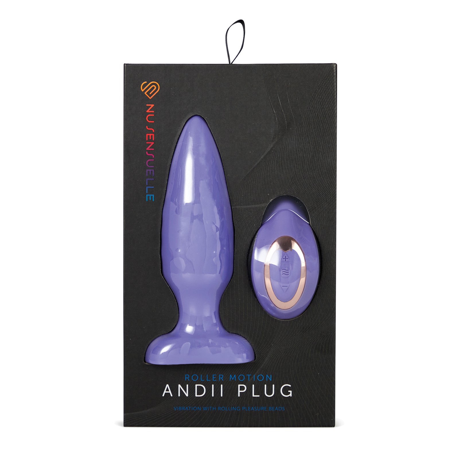 Nu Sensuelle Andii Butt Plug - Ultra Violet