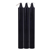 Japanese Drip Candles Black Pack