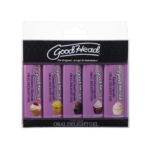 GoodHead Cupcake Oral Delight Gel for Enhanced Pleasure