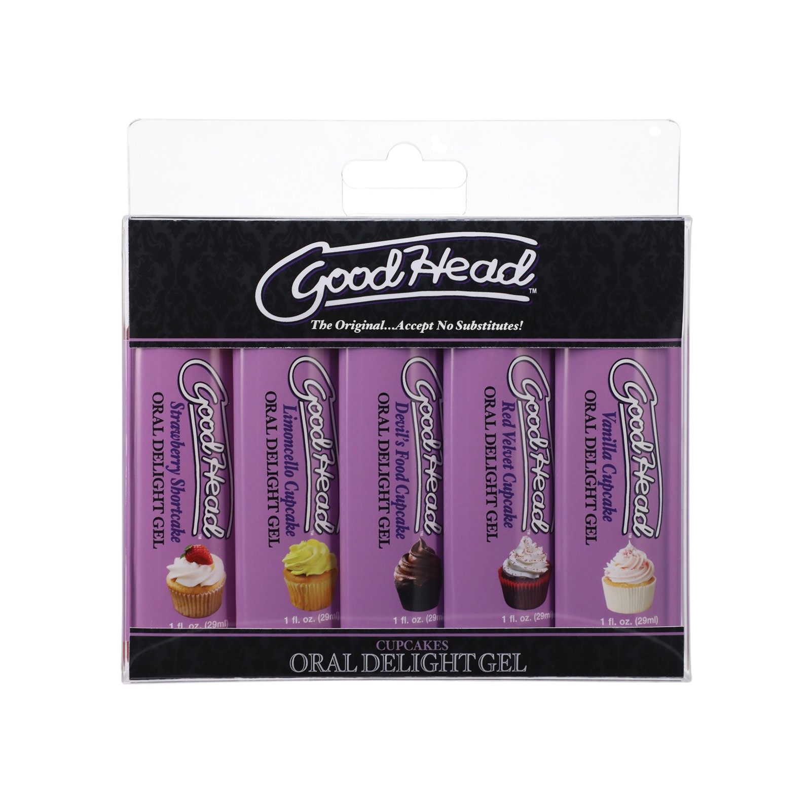 Gel Oral GoodHead Cupcake para Placer Mejorado