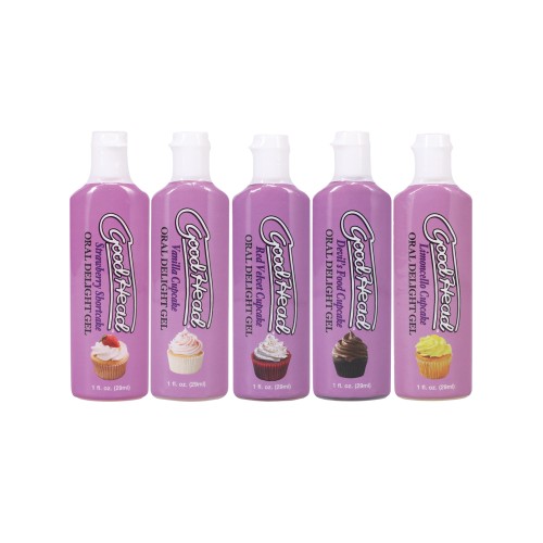 Gel Oral GoodHead Cupcake para Placer Mejorado