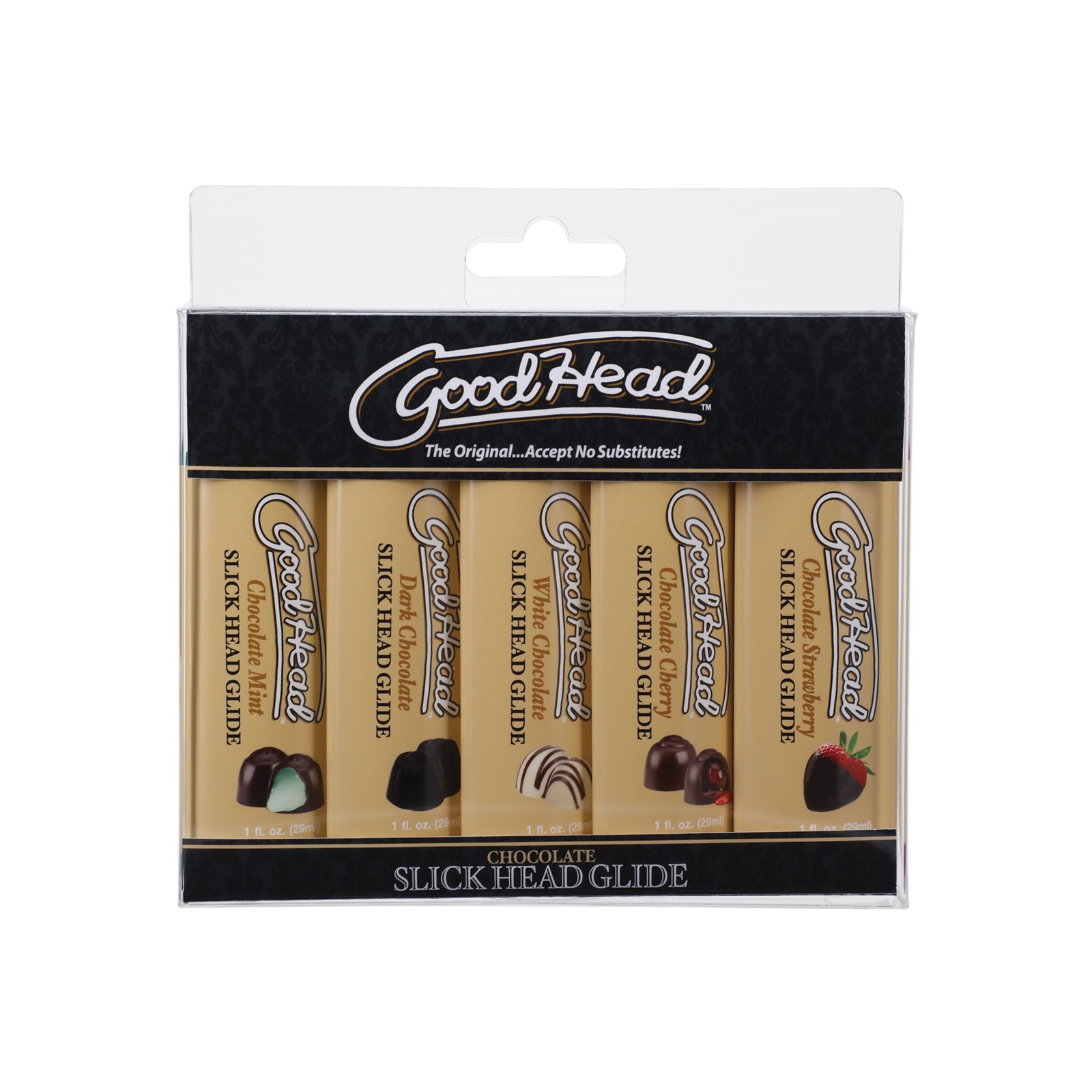 GoodHead Chocolate Slick Head Glide Pack